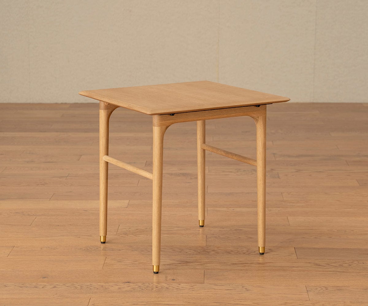 Hendrick End Table - White Oak